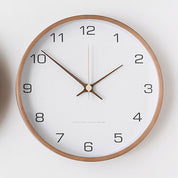 Analogue Wall Decoration Wooden Clock for Home