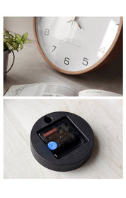 Analogue Wall Decoration Wooden Clock for Home