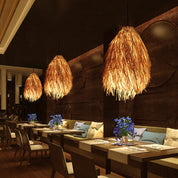 RattanBeam – Asian Rattan Pendant Light