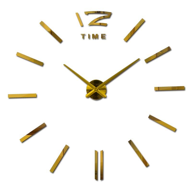ReflectoTime - DIY Mirror Wall Clock Set