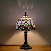 Retro Stained Glass Table Lamp