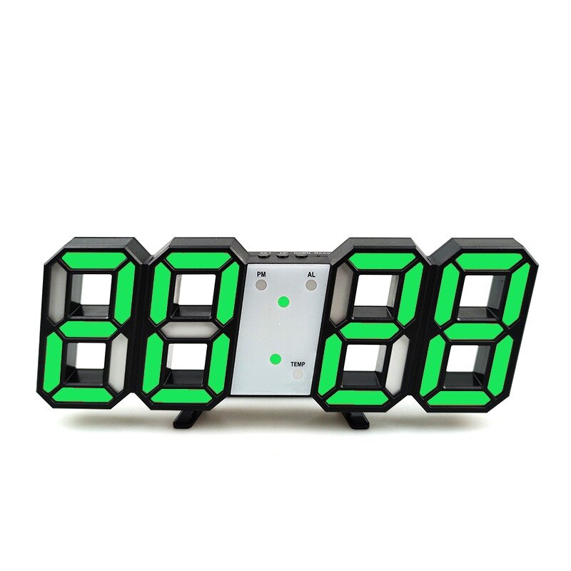 GlowMaster - LED Digital Wall Clock with Modern Features