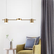 Aluminium Drum Pendant Light - Modern Lighting for a Kitchen Island