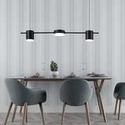 Aluminium Drum Pendant Light - Modern Lighting for a Kitchen Island