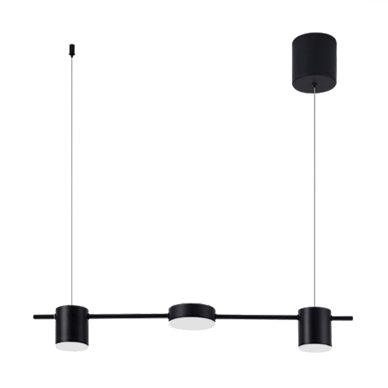 Aluminium Drum Pendant Light - Modern Lighting for a Kitchen Island