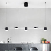 Aluminium Drum Pendant Light - Modern Lighting for a Kitchen Island
