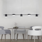 Aluminium Drum Pendant Light - Modern Lighting for a Kitchen Island