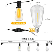 LumiRain - Waterproof LED String Lights