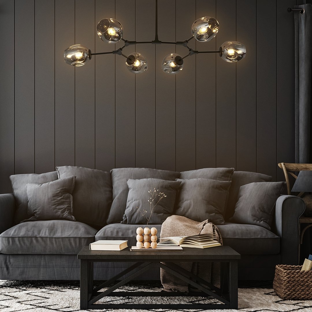 LumiRod - LED Pendant Lamp with Adjustable Length and Warm Light