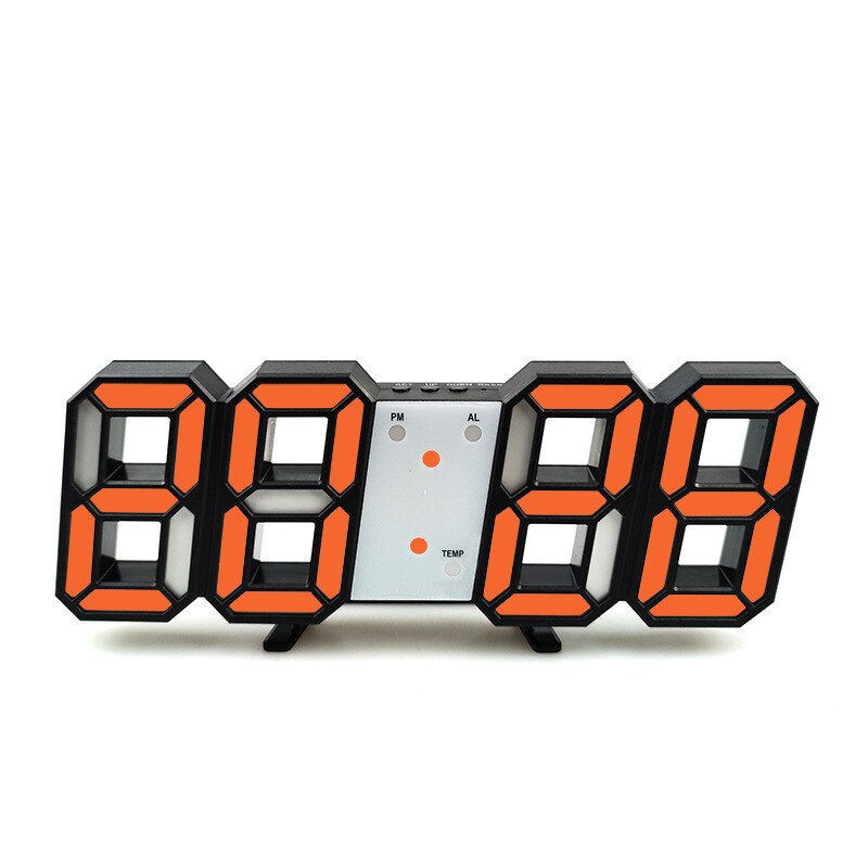 GlowMaster - LED Digital Wall Clock with Modern Features