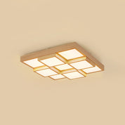 RusticLight – Ceiling Light Made of Natural Wood with Multiple Lights