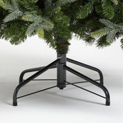 BritTree Classic Christmas Tree|Unlit Green Branches|Metal Leg|One Size|No Power