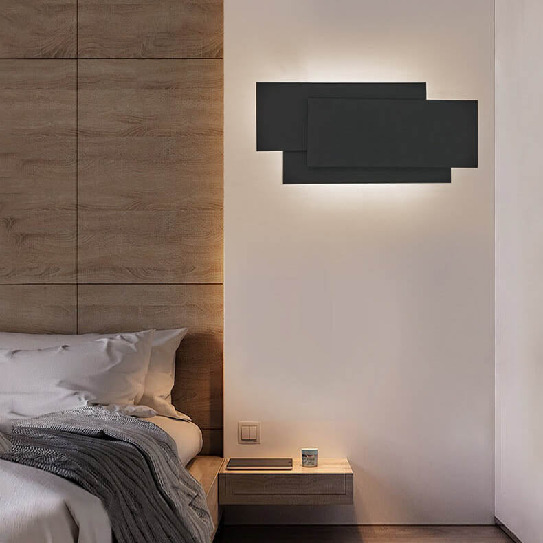 LumiNova - Minimalist Square Stacked Aluminium LED Wall Light