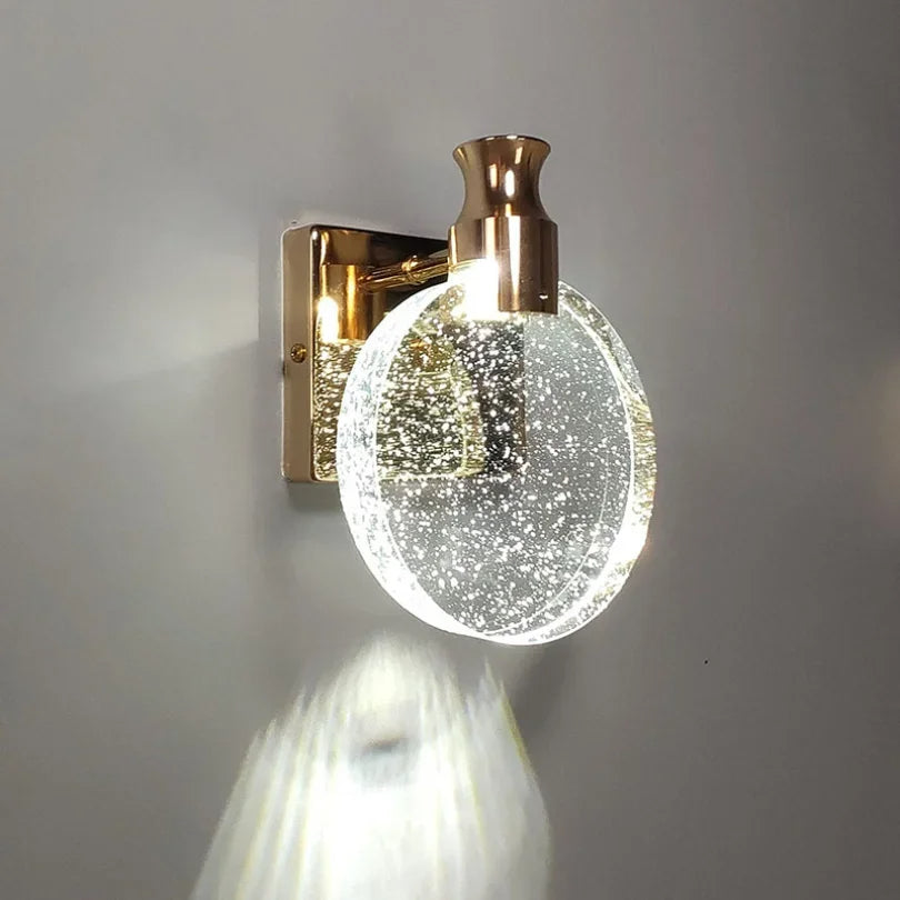 LuxeCircle - Wall Lamp with Circular Design