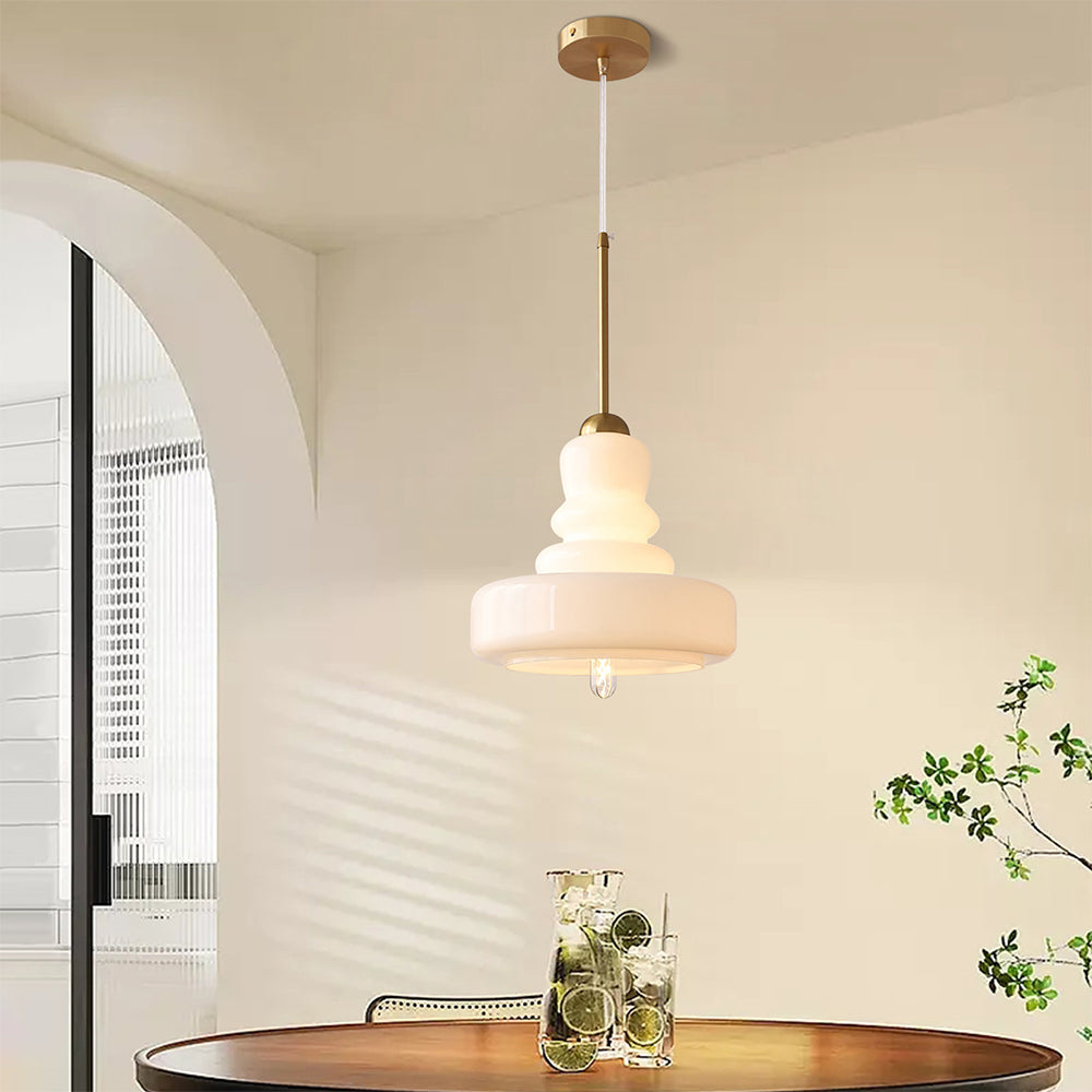 Colourful Bauhaus Pendant Lamp in Calabash
