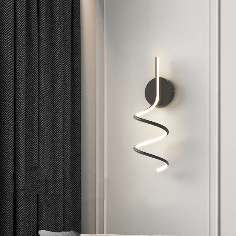 LumiArc - Minimalist Creative Arcs Lines 1-Light LED Wall Lamp