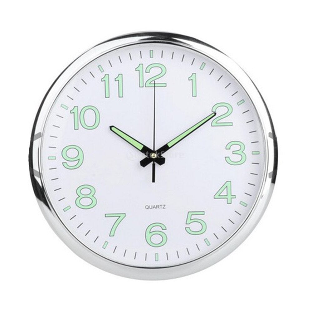 LumiKlok - Glow-in-the-dark wall clock made of plastic