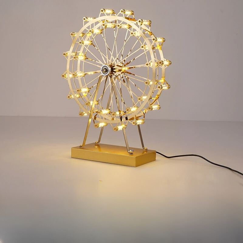 Netherlands Designer LED Ferris Wheel Table Lamp