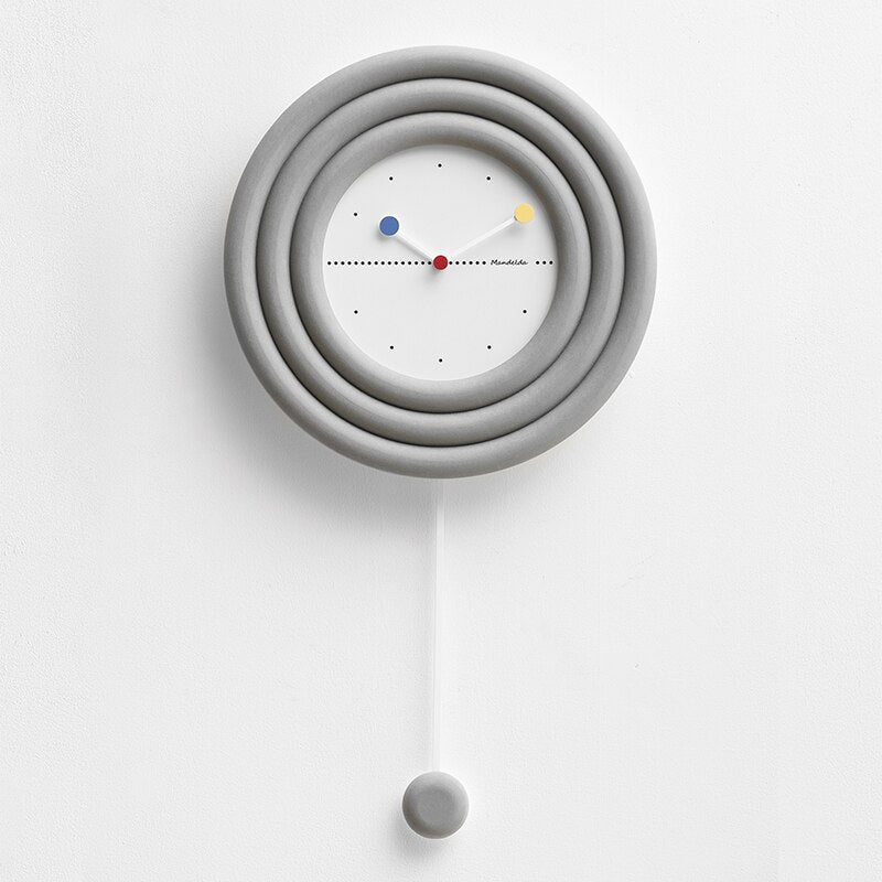 NordicTime - Stylish Pendulum Wall Clock