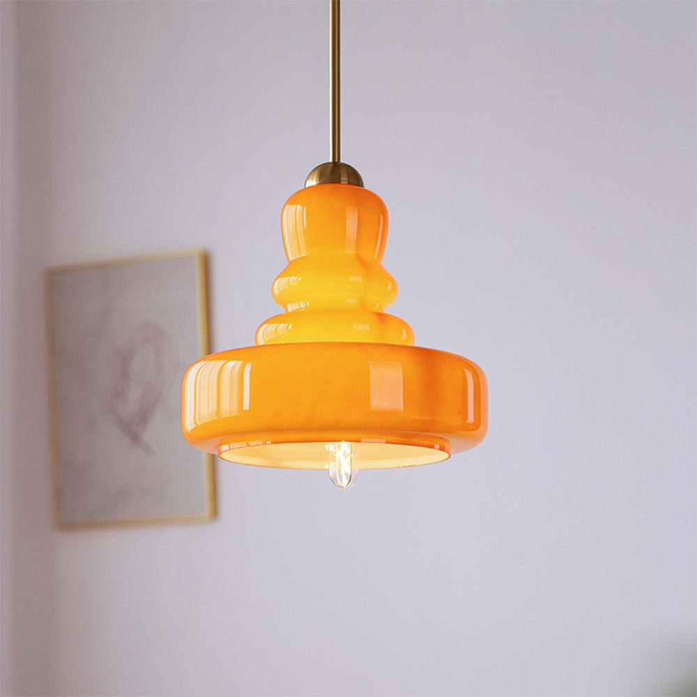 Colourful Bauhaus Pendant Lamp in Calabash
