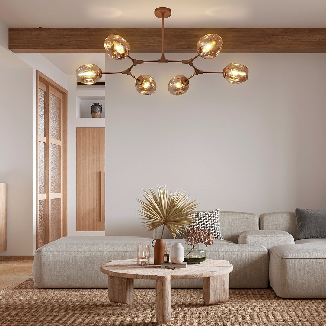 LumiRod - LED Pendant Lamp with Adjustable Length and Warm Light