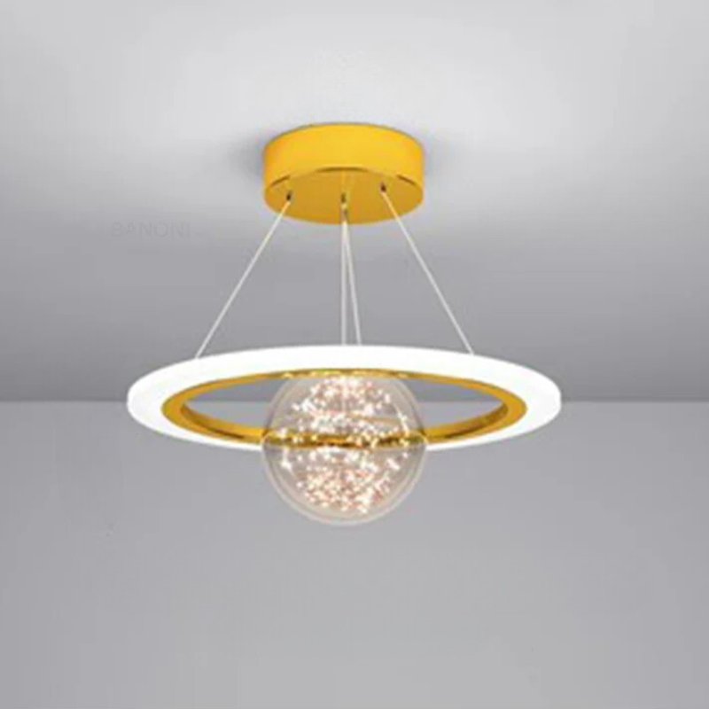 Modern LED Ceiling Light - Glossy Chandelier