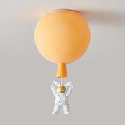Fateh Modern Moon/Astronaut LED Ceiling Lamp in Acrylic