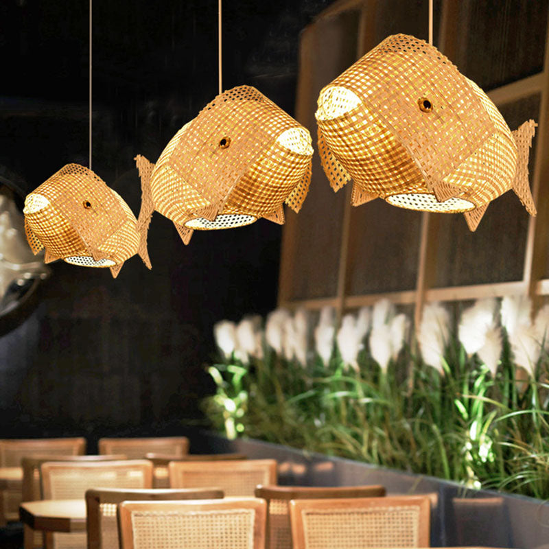 WoodenWave – Pendant Lamp Made from Asian Wood