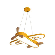 Aeroplane-Shaped LED Pendant Light for the Children's Room