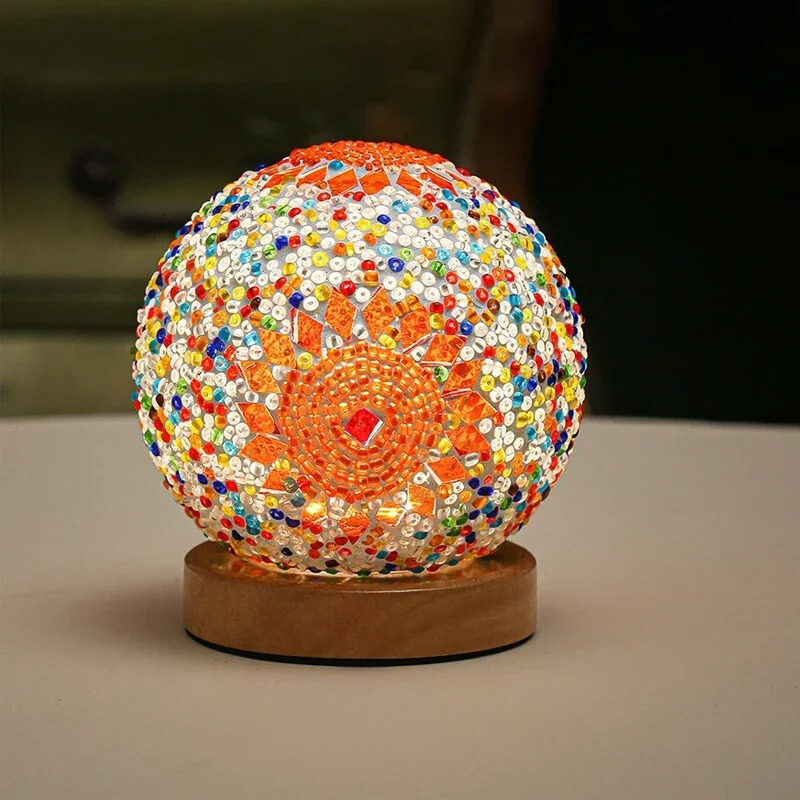Creative LED Desk Lamp - USB Button & Warm Dimming