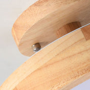 Nordic Log Round LED Semi-Recessed Ceiling Light