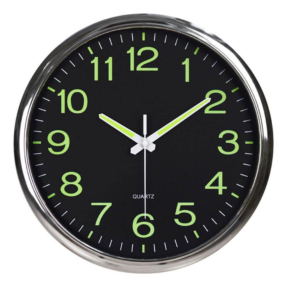 LumiKlok - Glow-in-the-dark wall clock made of plastic