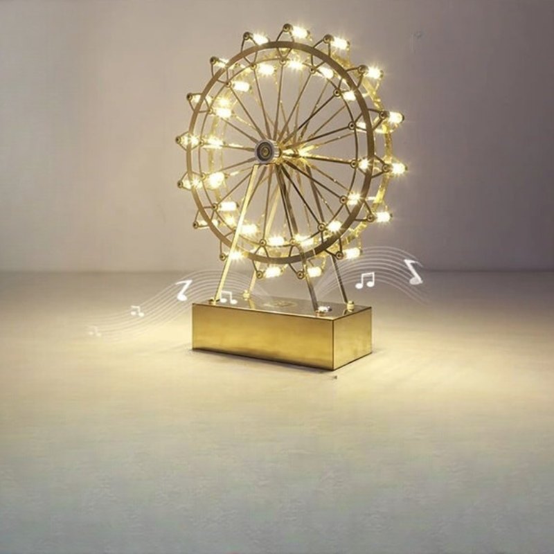 Netherlands Designer LED Ferris Wheel Table Lamp