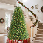 AvenlyHome|1.8m Prelit Christmas Tree|250 Warm White LED|778 Tips|Easy Setup