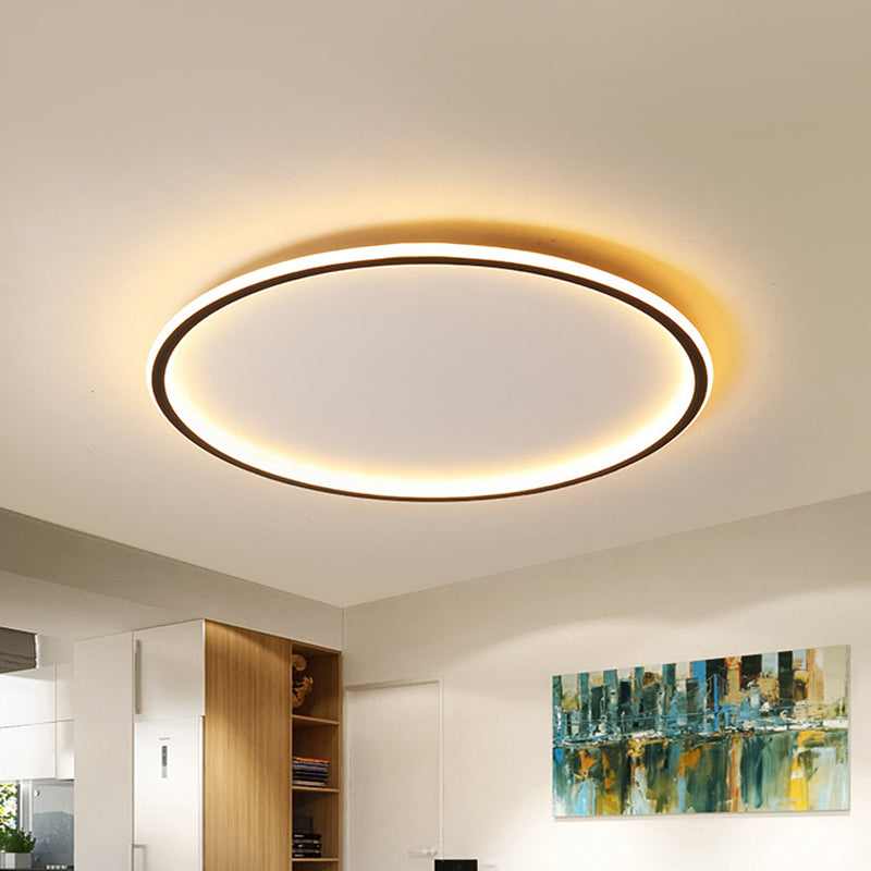 Scandinavian Style LED Ceiling Light with Remote Control