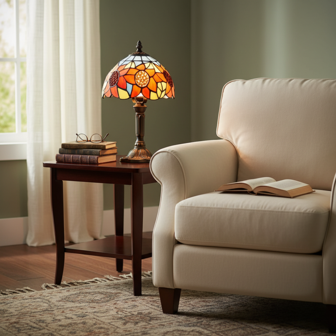 Classic Baroque-Inspired Table Lamp