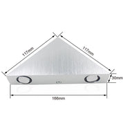 RadiantRay - Solar Fence Light