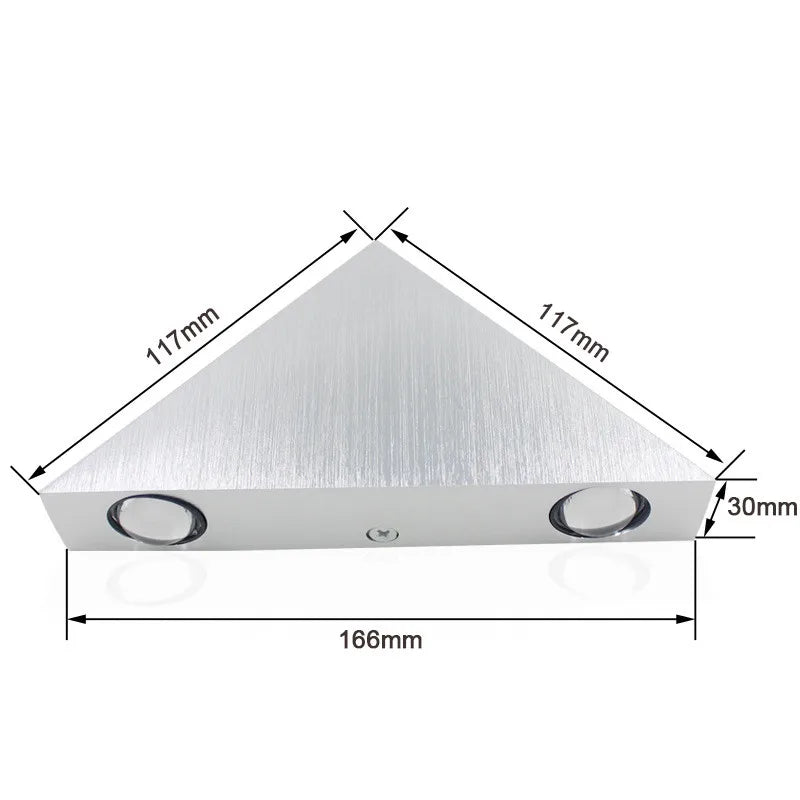 RadiantRay - Solar Fence Light