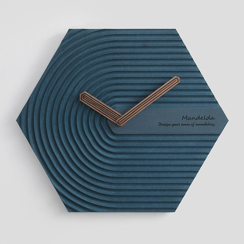 ColorWave - Vibrant Dance of Colours Wall Clock