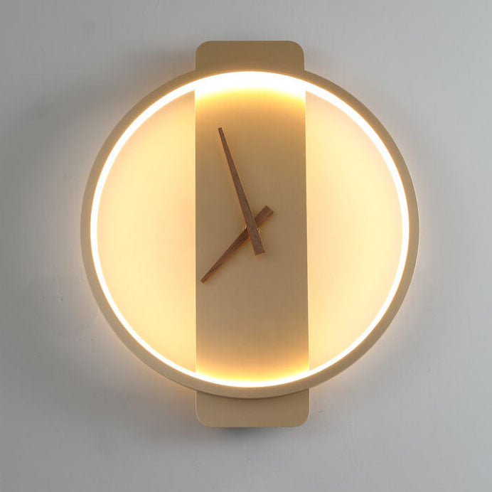FlexiLight - Modern Adjustable LED Wall Lamp in Clock Shape