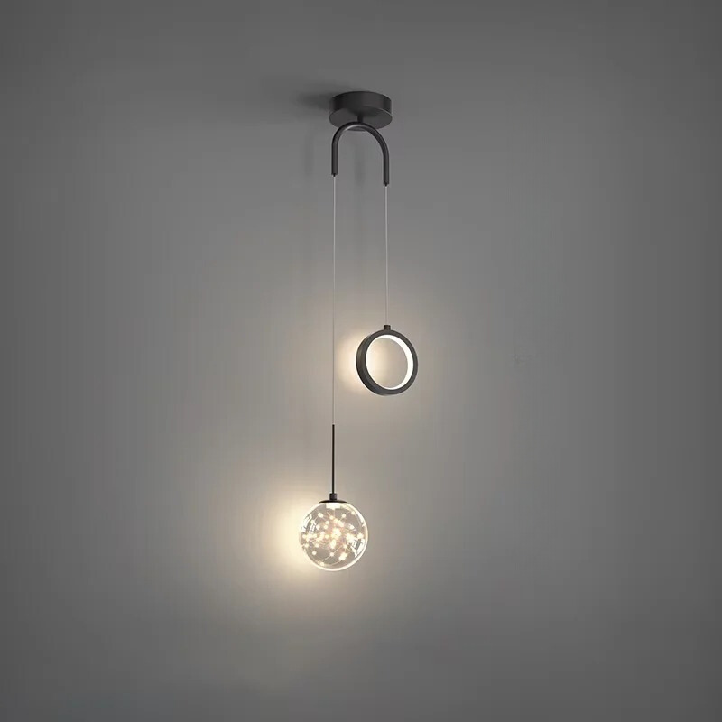 Modern LED Pendant Light – Luxury Lighting for Bedroom and Dining Room