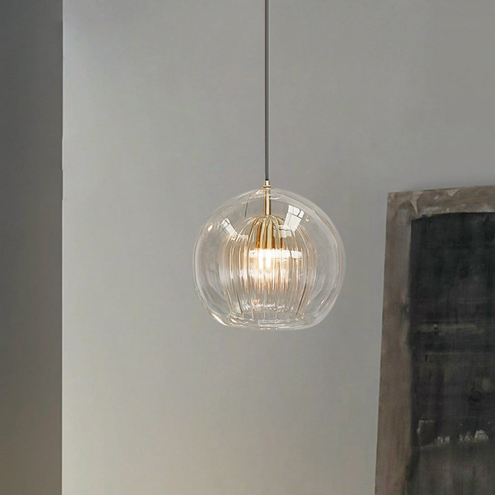 AmberSphere - Elegant Pendant Light