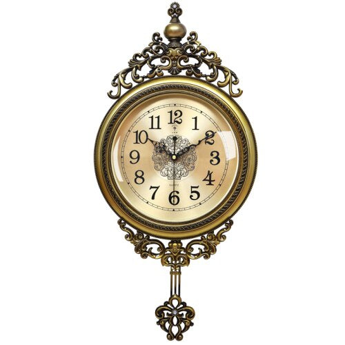 GlowLux - Luxe Swirling Wall Clock