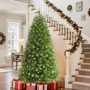 AvenlyHome|1.8m Prelit Christmas Tree|250 Warm White LED|778 Tips|Easy Setup
