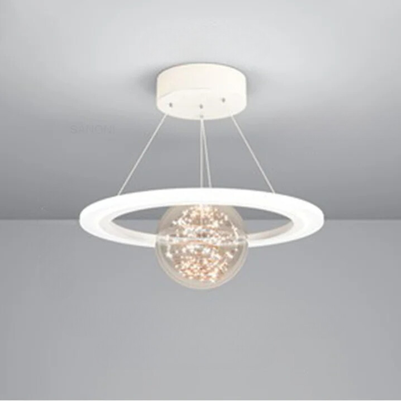Modern LED Ceiling Light - Glossy Chandelier