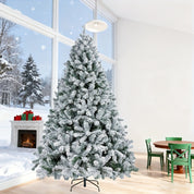 Snowline Snowy White Christmas Tree 122-244 cm | 200-1000 Branches | Easy Setup