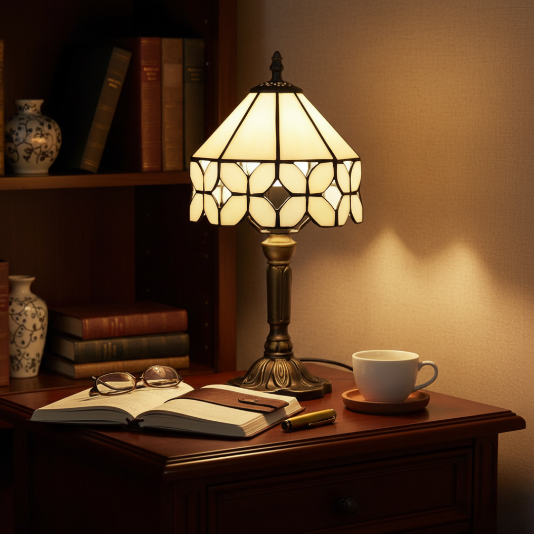 Old-World Baroque Style LED Lamp