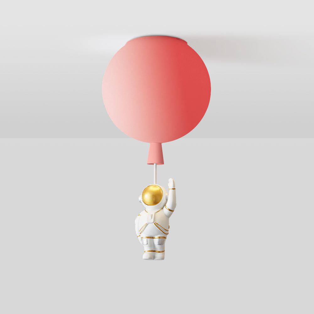 Astronaut LED Ceiling Lamp in Acrylic