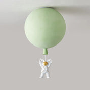 Fateh Modern Moon/Astronaut LED Ceiling Lamp in Acrylic