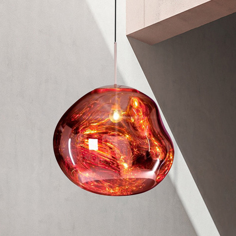 RadiantElegance – Modern Ceiling Light in Glass for the Kitchen